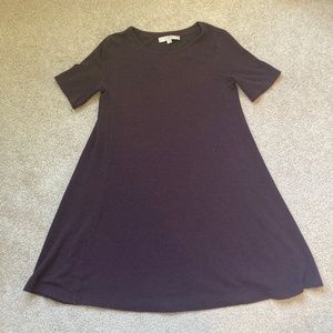 Loft casual dress, burgundy, size small